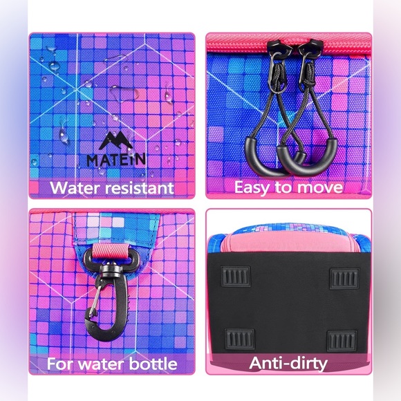 Matein Multicolored Sports Backpack - Picture 11 of 12